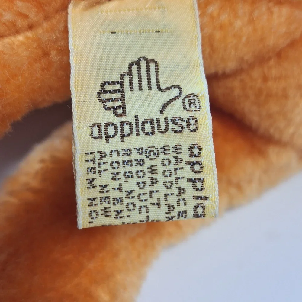 VINTAGE 1984 PLUTO DOG PLUSH DOLL‎ APPLAUSE Walt Disney Mickey Stuffed Animal